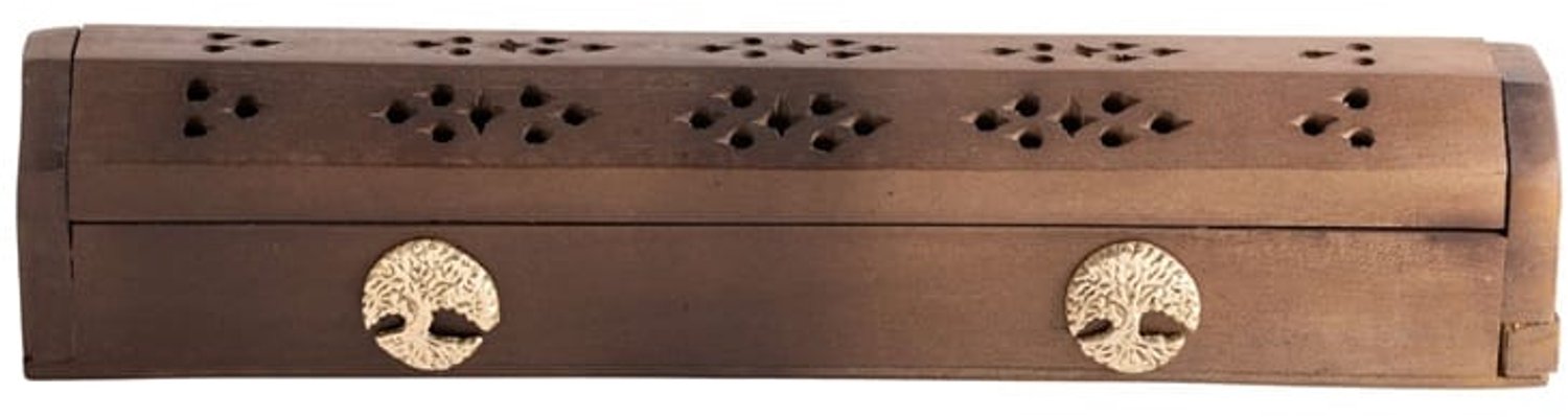 Wierookhouder bewaarbox voor op reis - Levensboom
