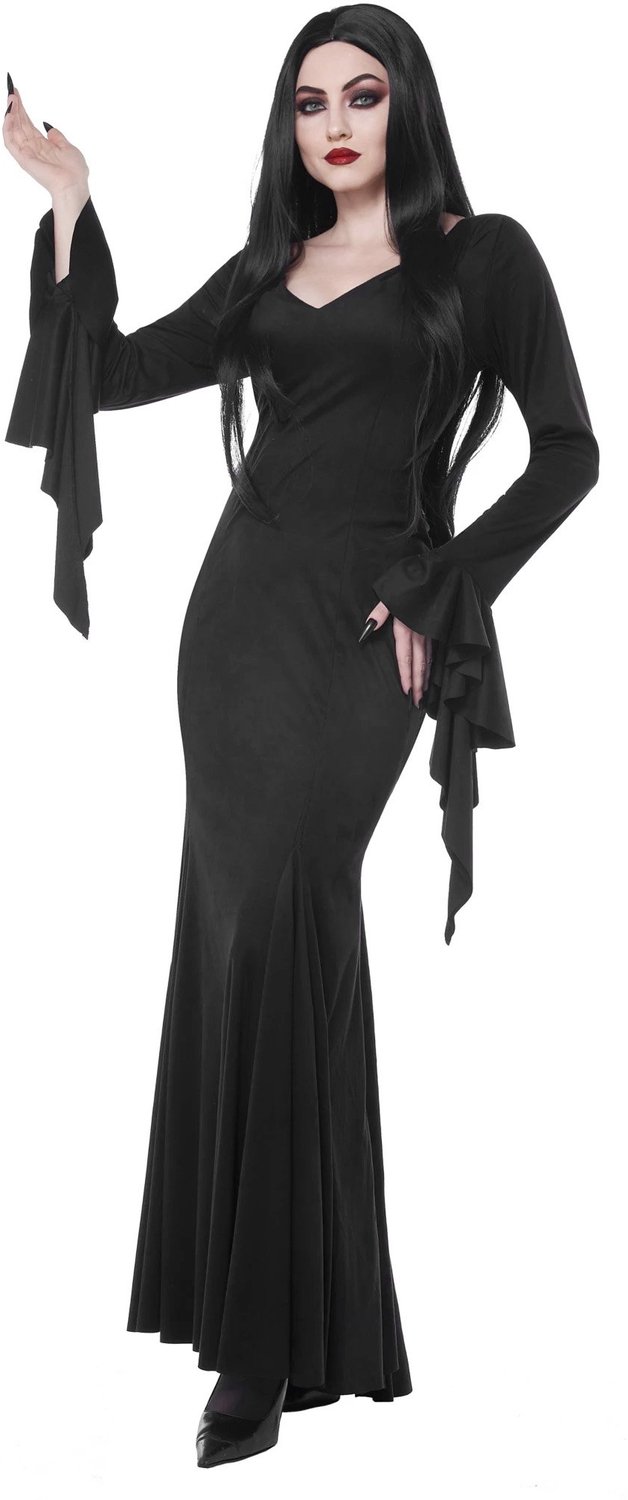 Morbide Morticia kostuum - Kostuum voor carnaval Halloween