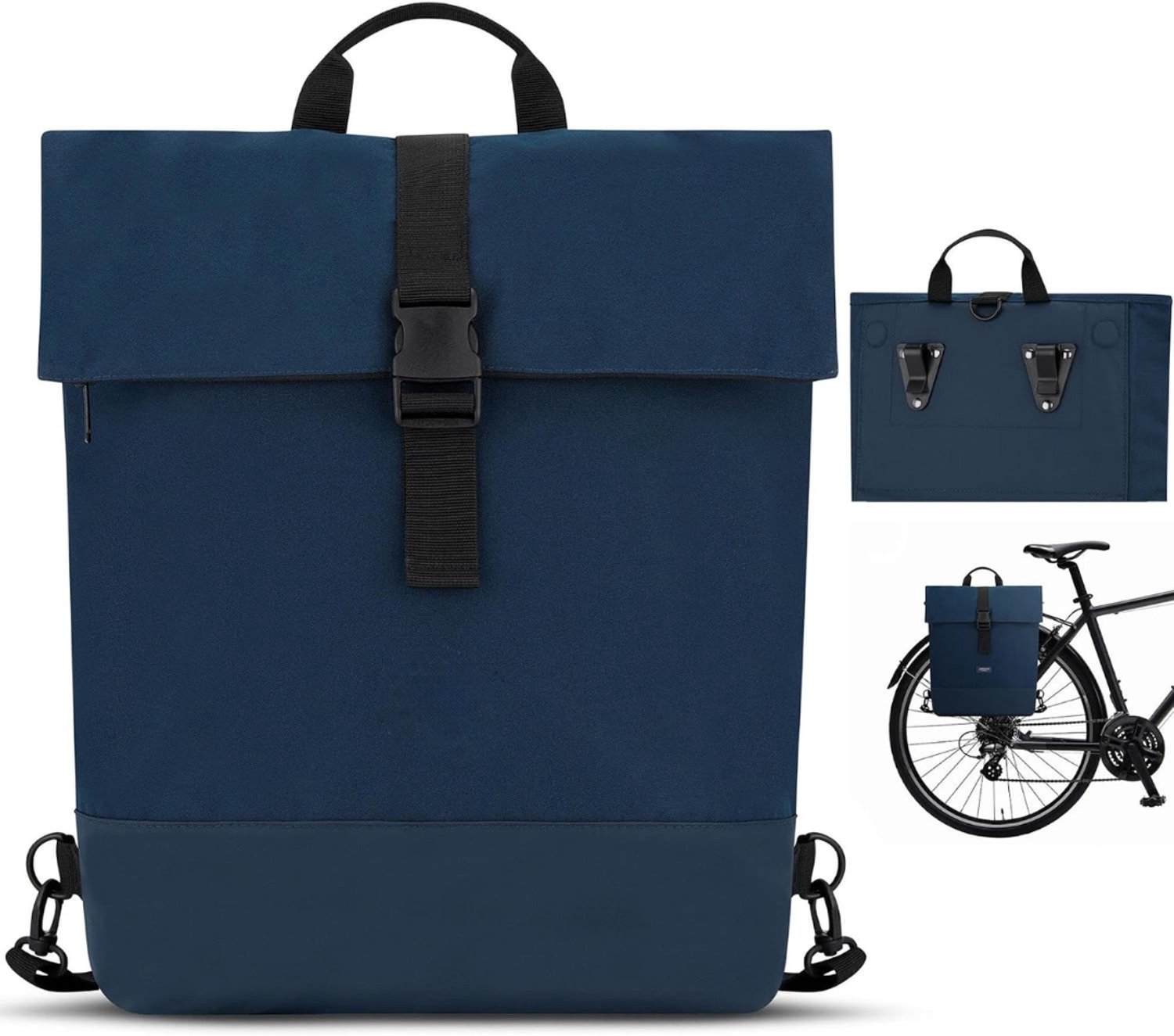 KLS® Fietstas - Fietstassen - Fietstas Rugzak - Blauw - 30cm x 15cm x 38cm