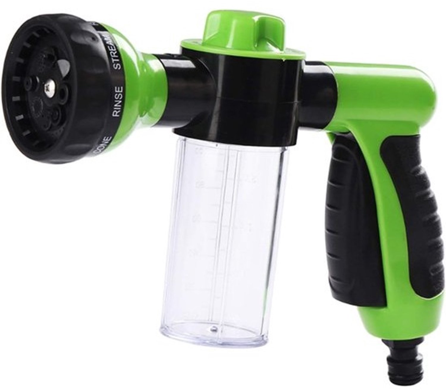 Schuimpistool - Hogedrukreiniger - Eenvoudig auto wassen - Groen - Sproeipistool - Voor alle voertuigen - 6 meter