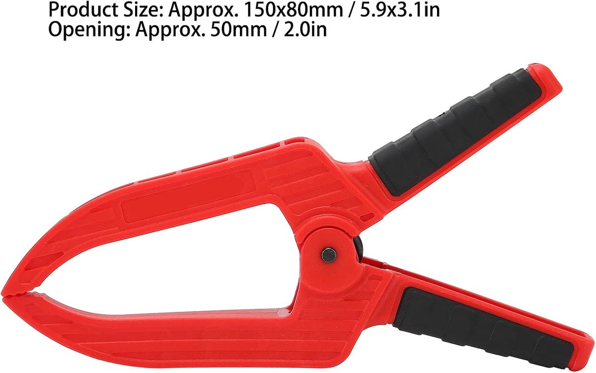 Clamp met Verlengde Grijpneus (2 inch opening 50MM)