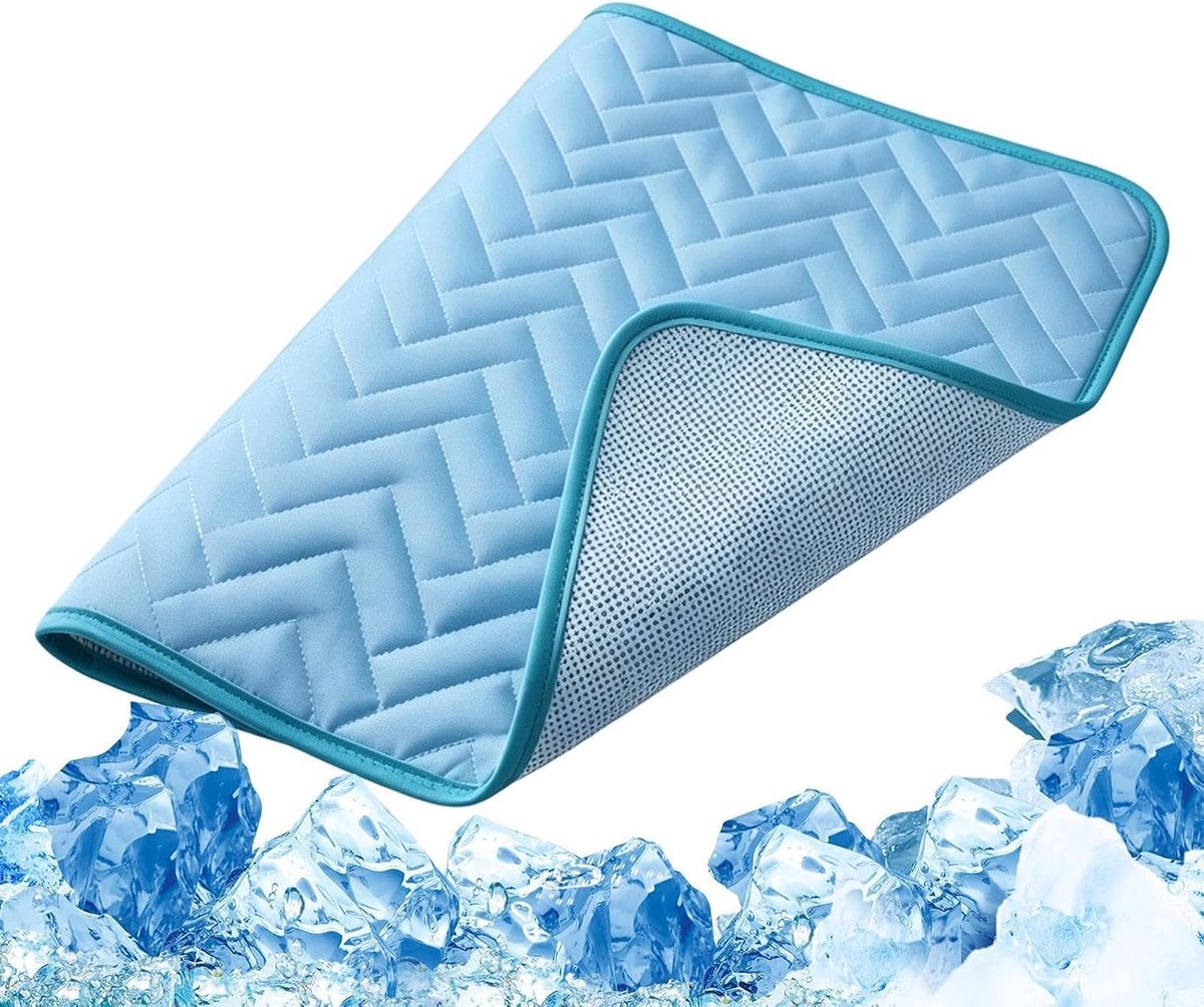 Koelmat voor honden wasbaar - Pet Ice Silk Cold Pad
