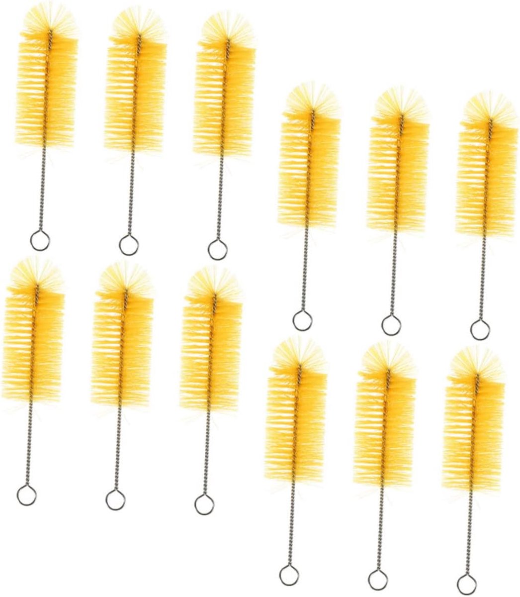 3 Sets Ambachtelijke Babyflessenreinigerborstelset Handvat Hangend Voor Langdurig Comfortabel 12 Stuks * 3