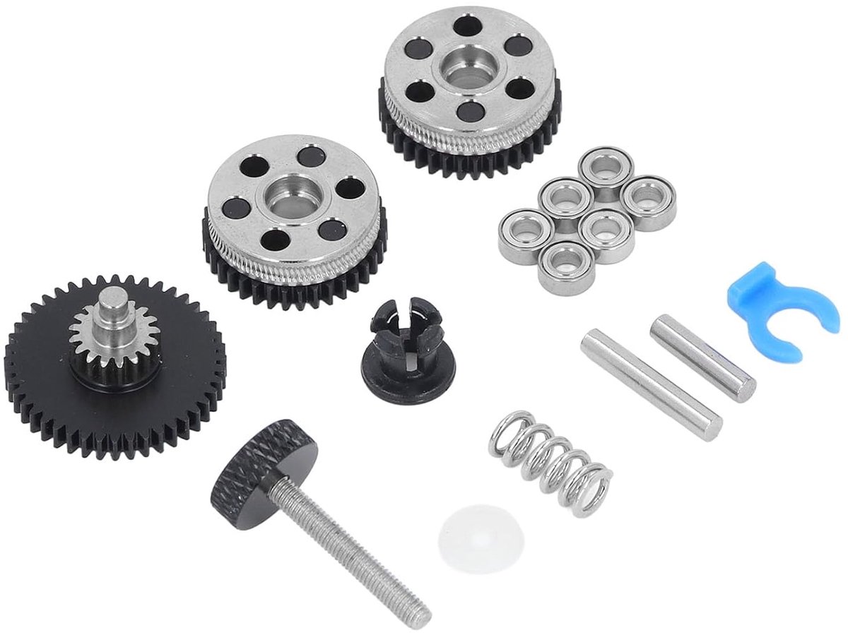 Aqxreight Harded Steel Dual Gear Extruder -kit voor HGX Lite 2.0-3D printeraandrijving Set voor Extrusie