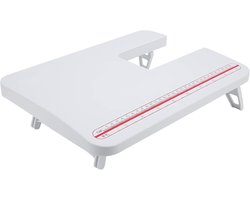 Verlengtafel voor naaimachines, geschikt voor Singer 8280 en 1507, plastic uitbreiding voor huishoudelijk gebruik, ideaal voor quilten en naaien