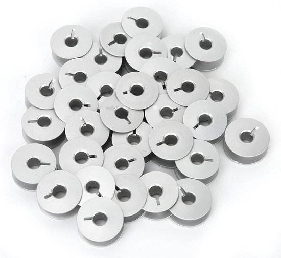 Aluminium spoelen voor industriële naaimachines - 100 stuks, naaiaccessoires, vervangbare onderdelen en naaiprojecten — afbeelding 5