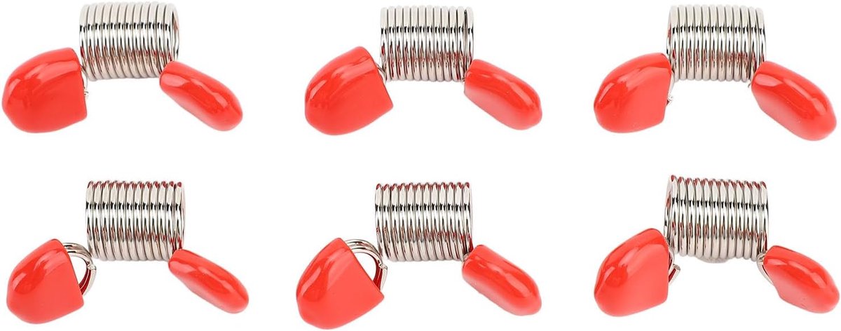 Kralenstopper voor Het Maken van Sieraden, Rood Handvat voor