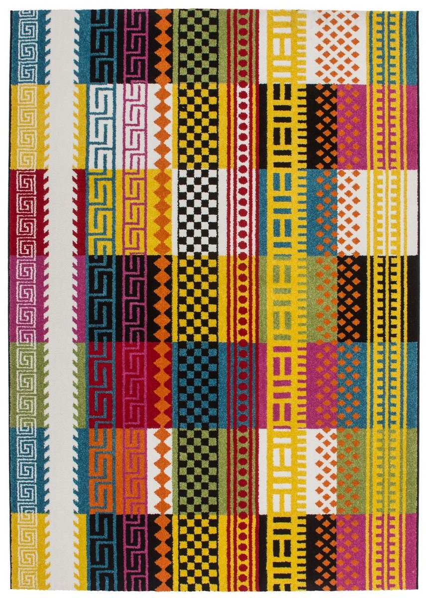 Dutch XXL Bohemian Vloerkleed | Tapijt | Guayama | Geometrisch | Multikleur | 120x170 cm