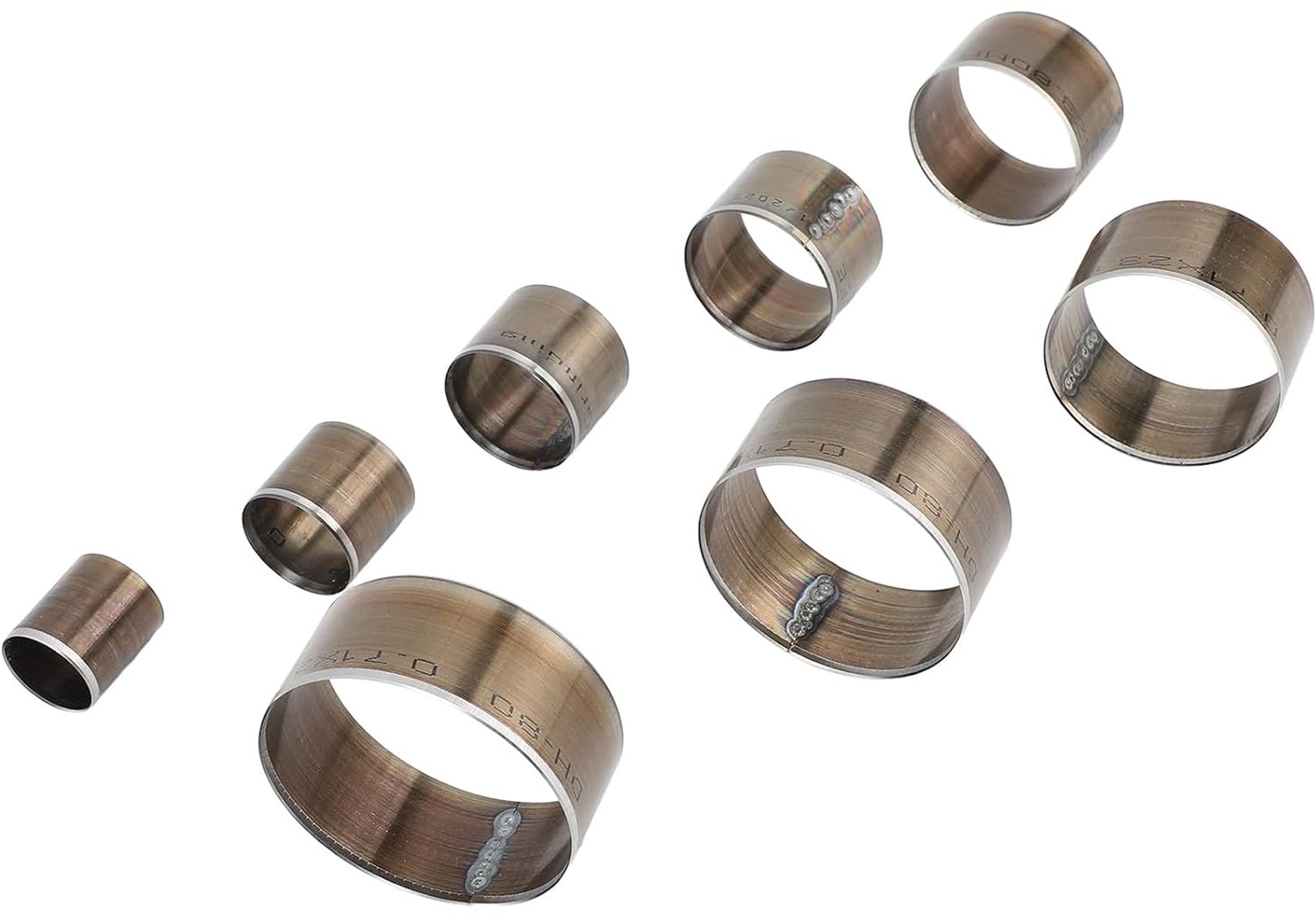 8 Stuks Stalen Lederen Snijmallen voor DIY-handwerk