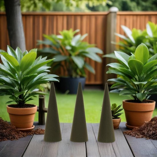 3 Stuks bloemist schuimblokken schuim voor bloemen schuim voor bloemstukken bloemenrangschuim steekschuim blokken vers bloemenschuim Green — afbeelding 2