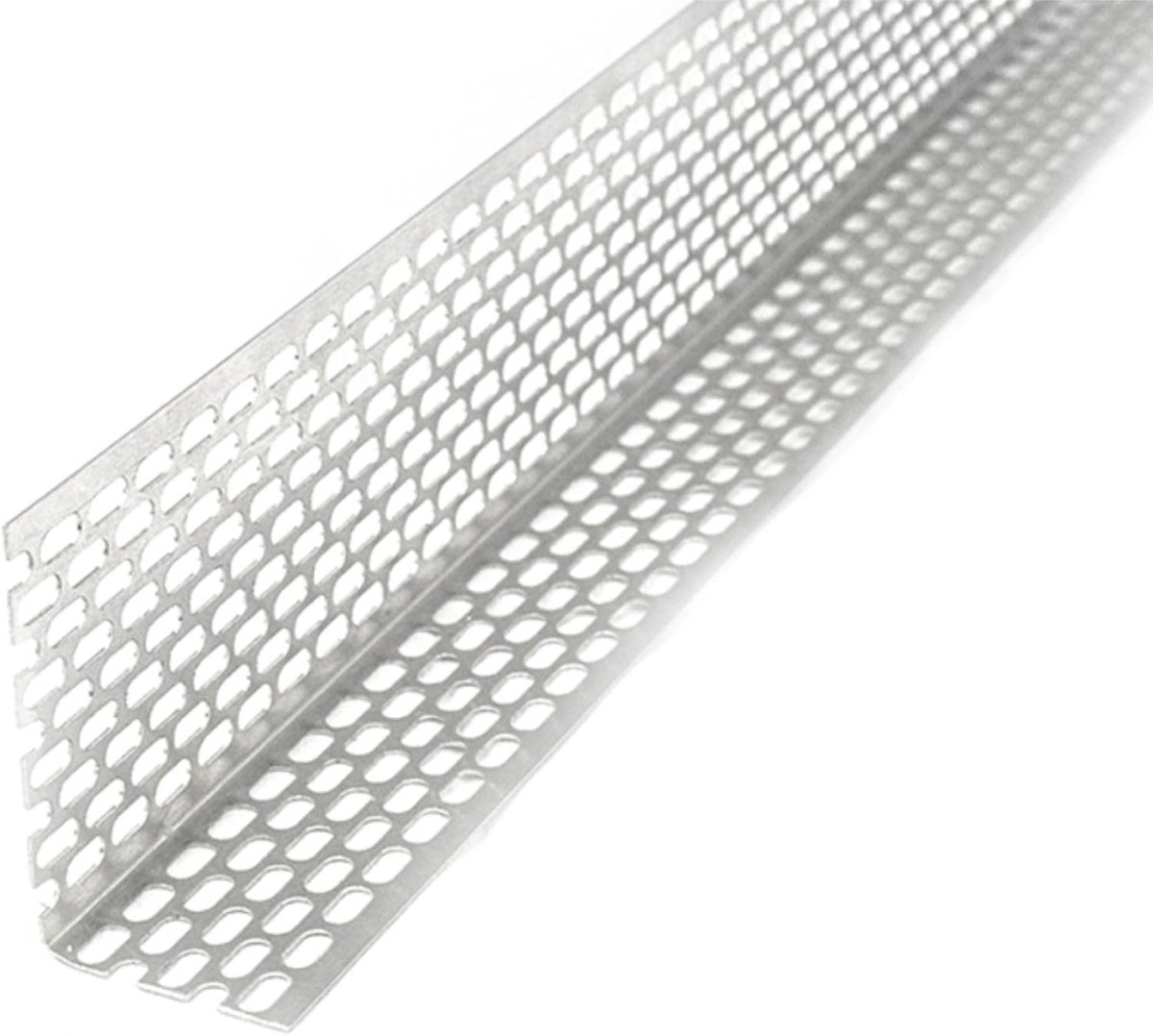 20x Ventilatiehoekprofiel 2m x 30 x 70mm Zilver aluminium