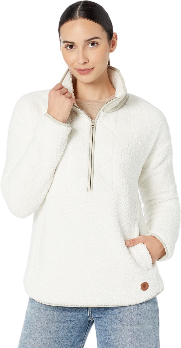 Royal Robbins Urbanesque Sherpa Vest Crème Vrouw Creme