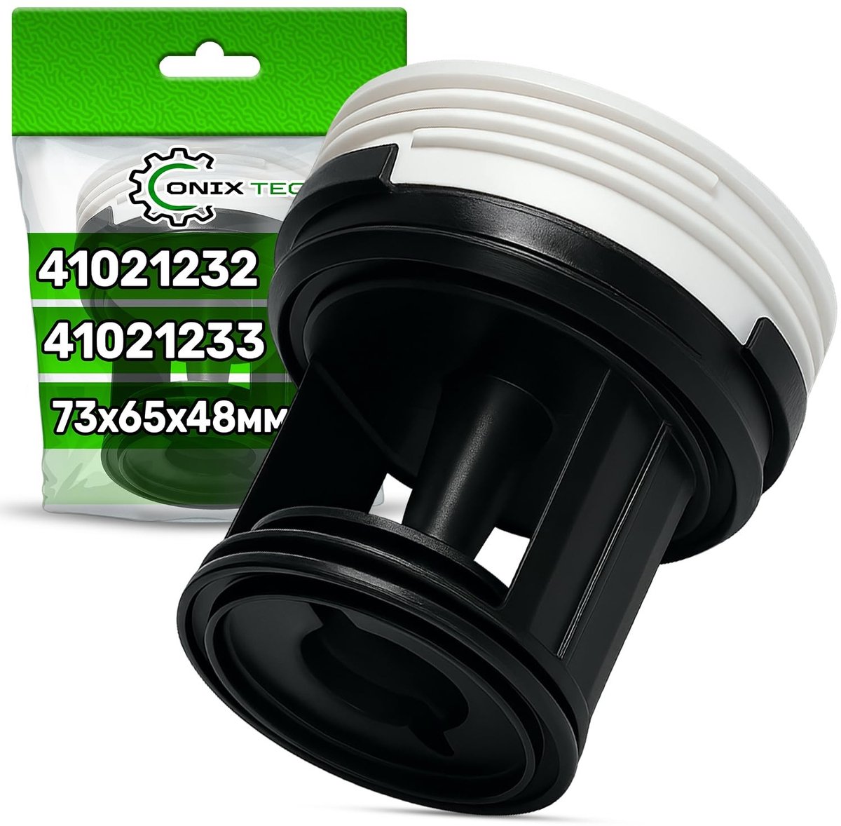 Flufffilter voor Wasmachine - Originele Codes 41021232 en 41021233