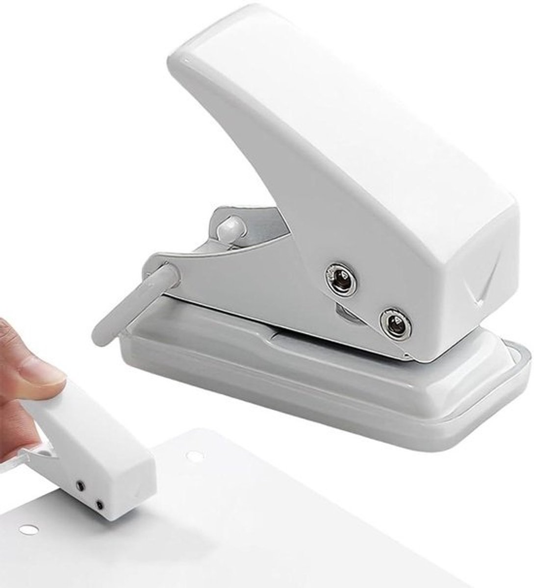 Allecto Plus - Mini-snijmachine - Multifunctioneel en draagbaar - Wit - Voor papier, karton en plastic