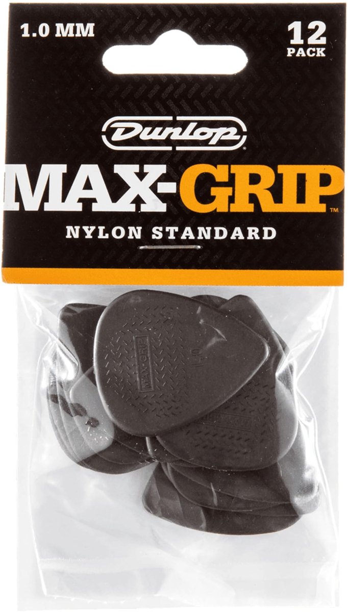Max Grip Standard Gitaarplectrums - Set van 12