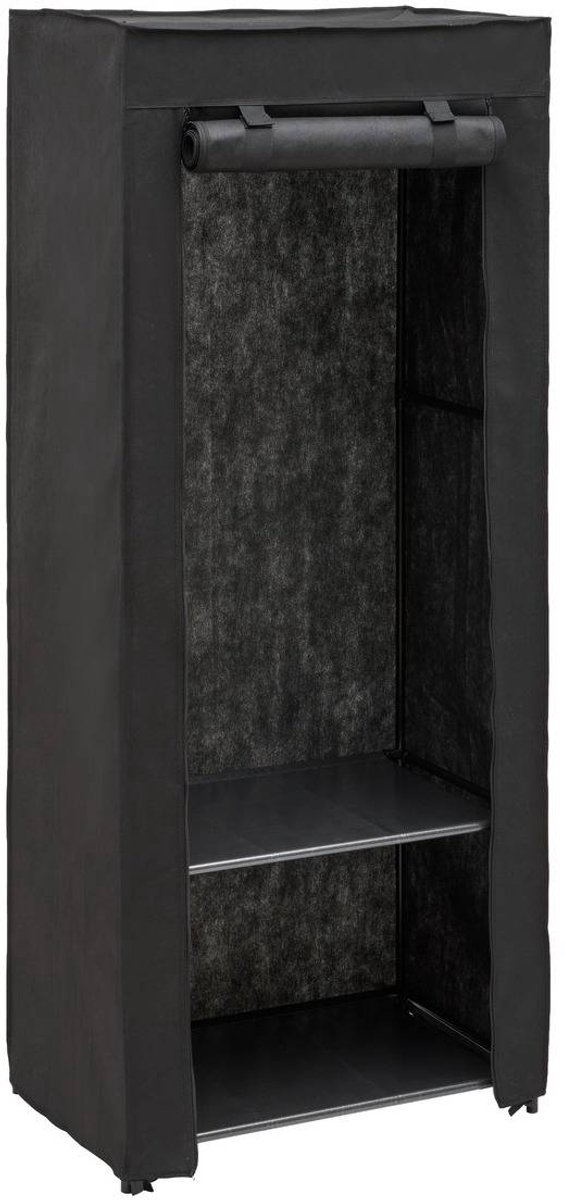 5 Five Simply Smart Dressy rechthoekige kledingkast 70 x 165 cm, zwart Noir