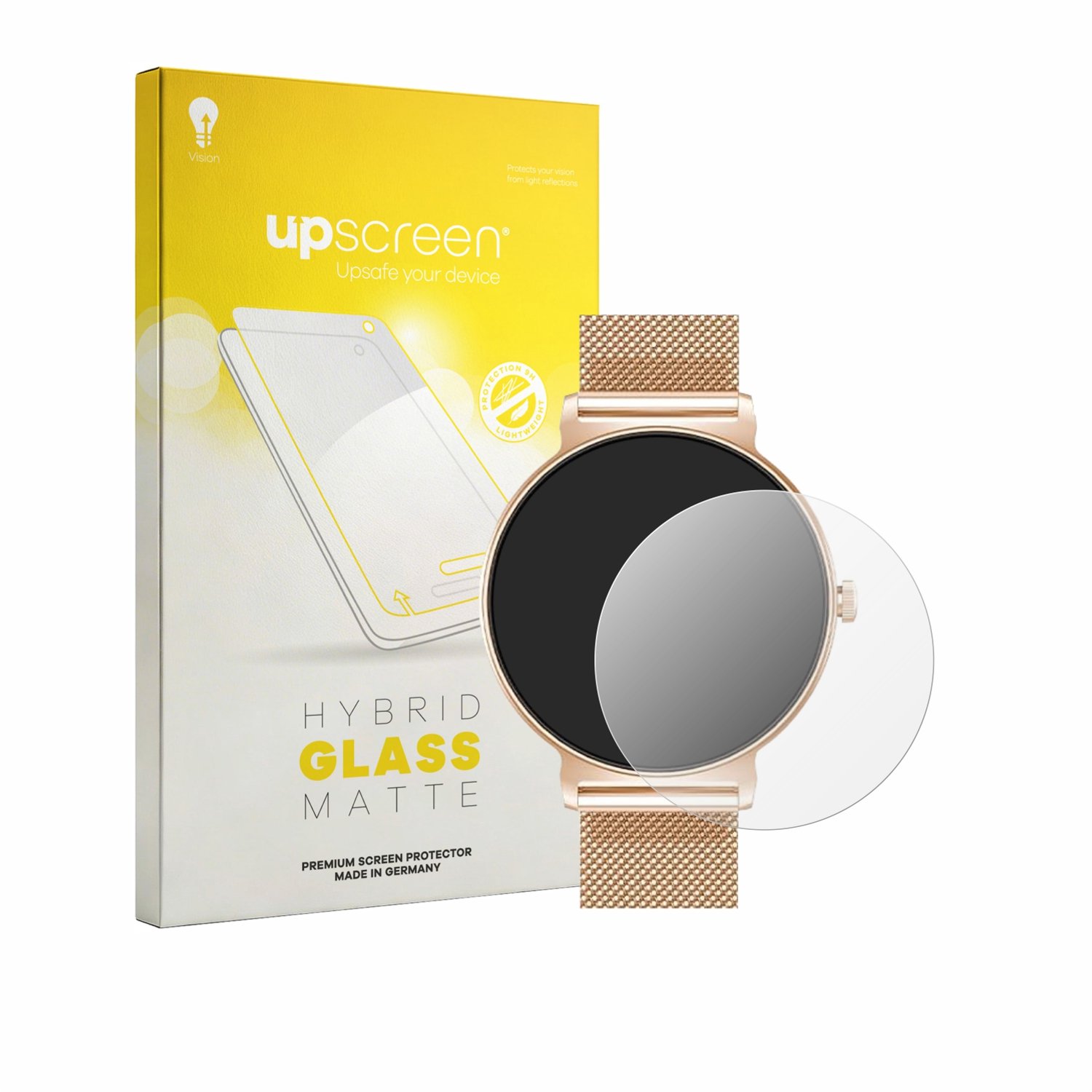 upscreen - Screenprotector voor taopodo JX523-GD 1.27" - Folie Beschermfolie Beschermglas matte