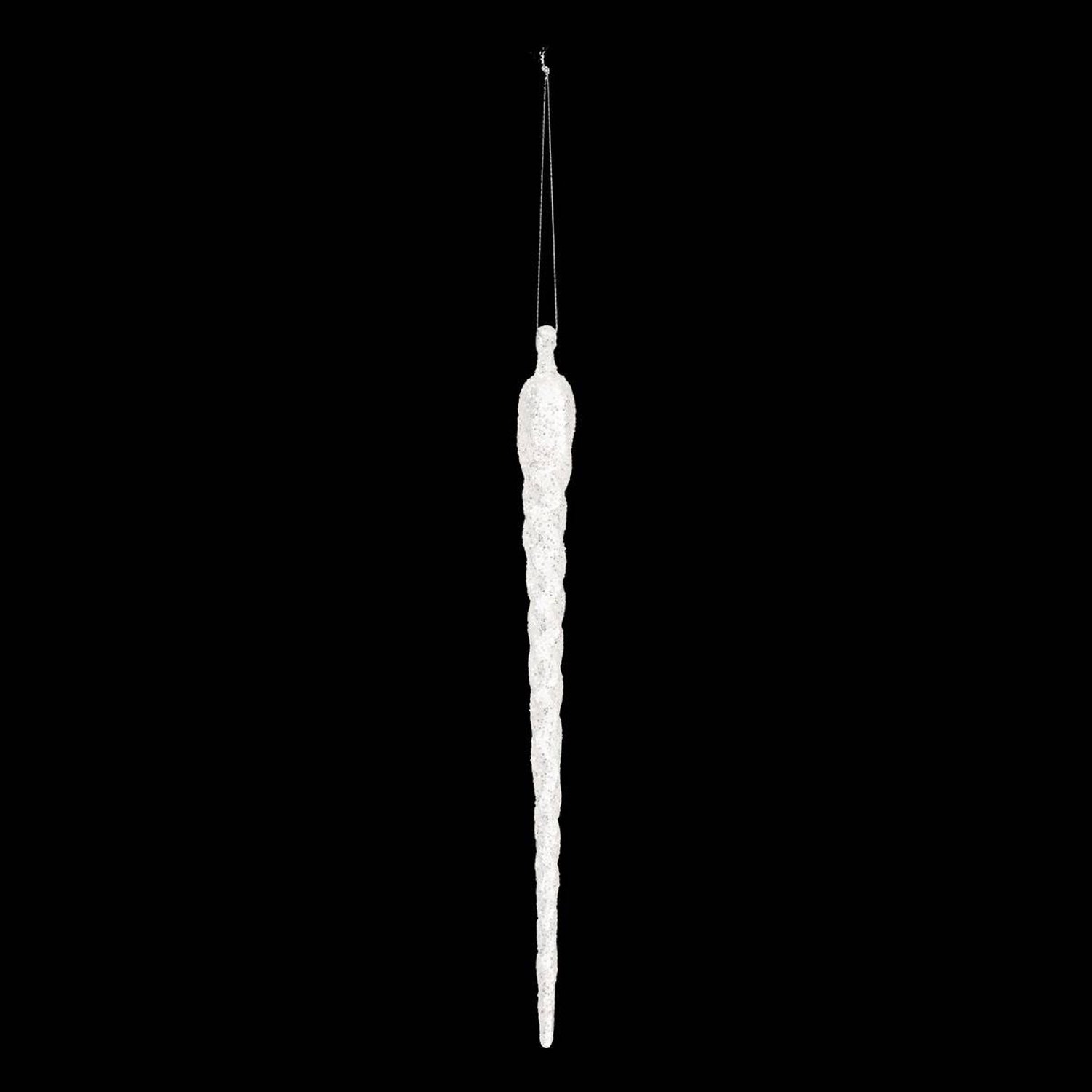 Atmosphera Créateur d'intérieur® SDN PLAST GLACON IRISEREND 28CM Blanc
