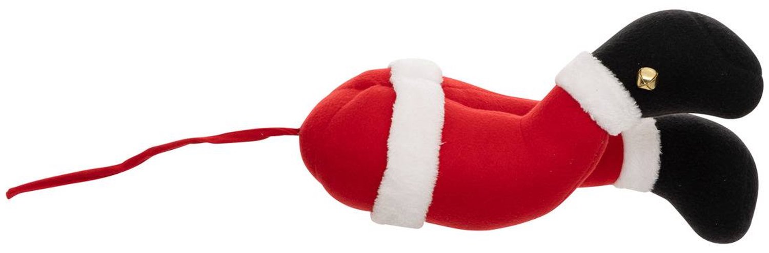 Feeric lights & Christmas Been van de Kerstman, groot model, 40 cm Rouge