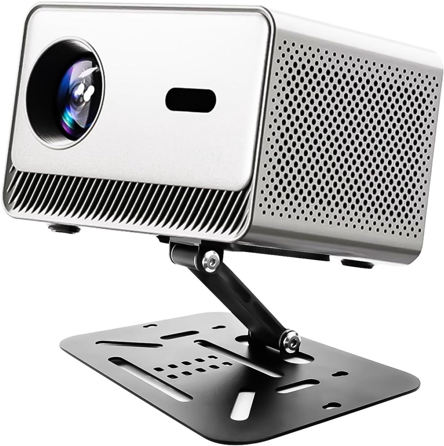 Multifunctionele Projector Houder voor Muur en Plafond, Universele Multi-Angle Bevestiging met 1/4 inch Schroefdraad, Ideaal voor Thuisbioscoop en Presentaties
