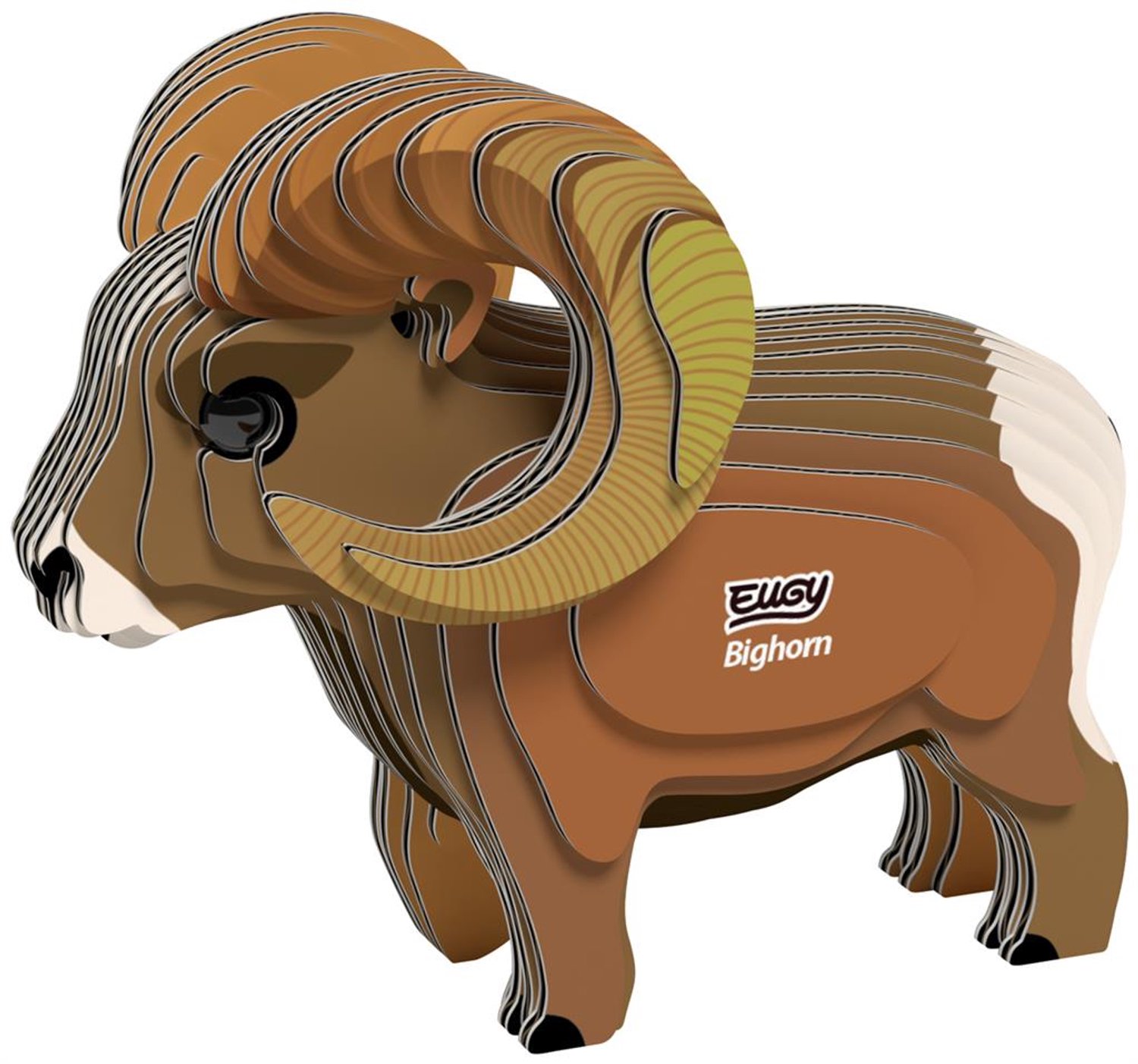 EUGY EUGY 3D Puzzel - Dikhoornschaap.