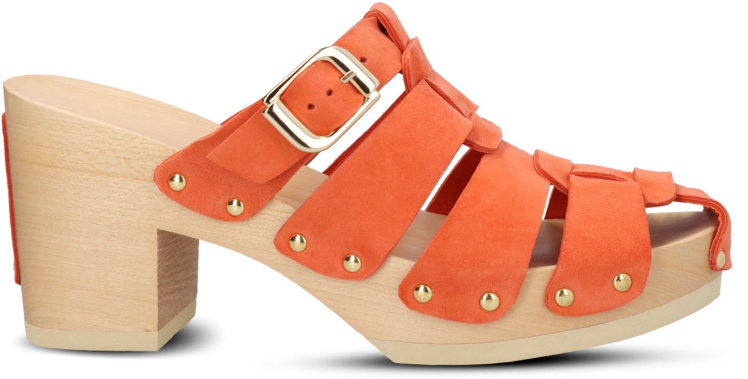 Jan Jansen - Woodie Be Good - Dames - Clogs - Oranje