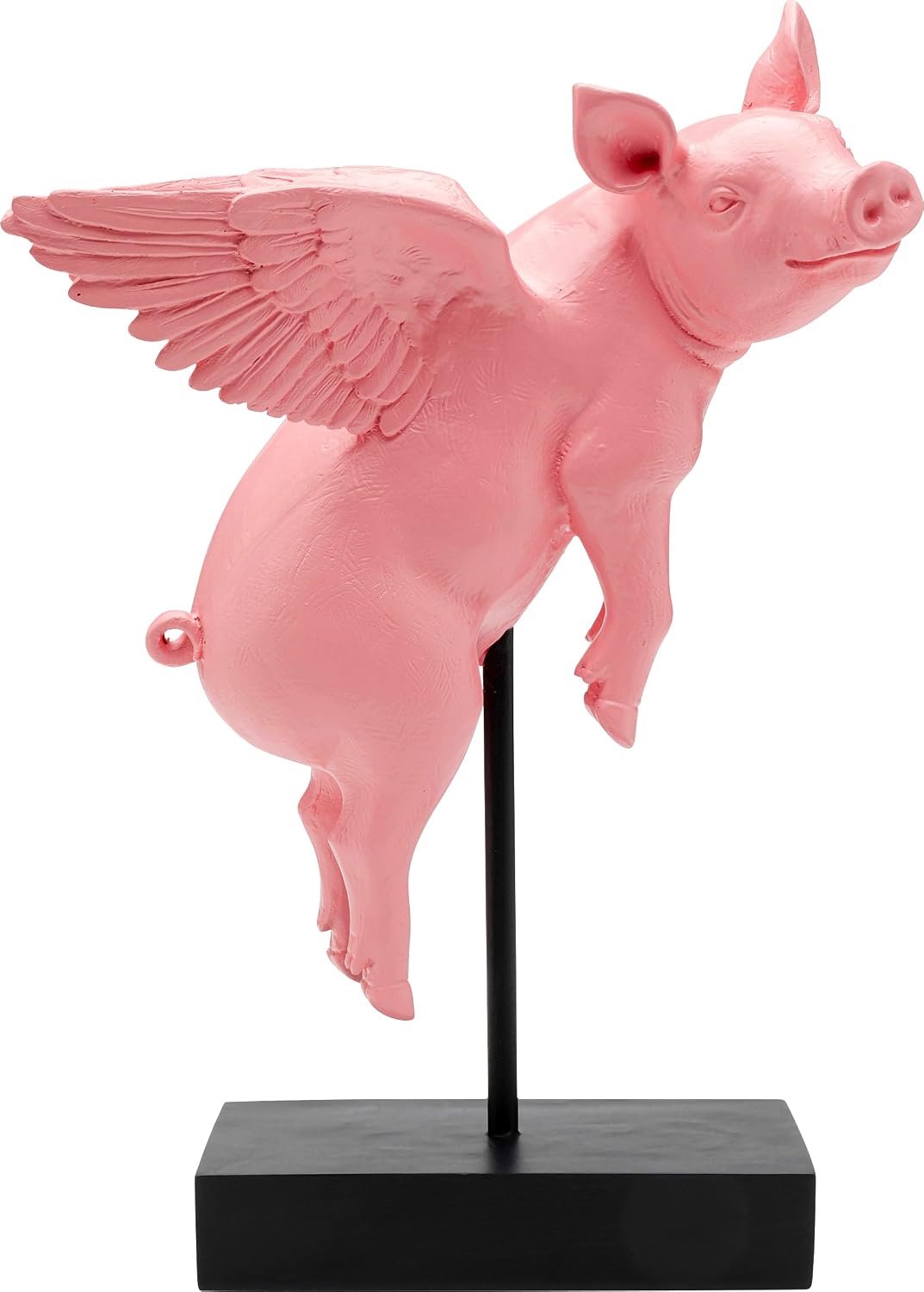 Decoratieve Vliegende Varkens Figuur - Roze, Modern Design