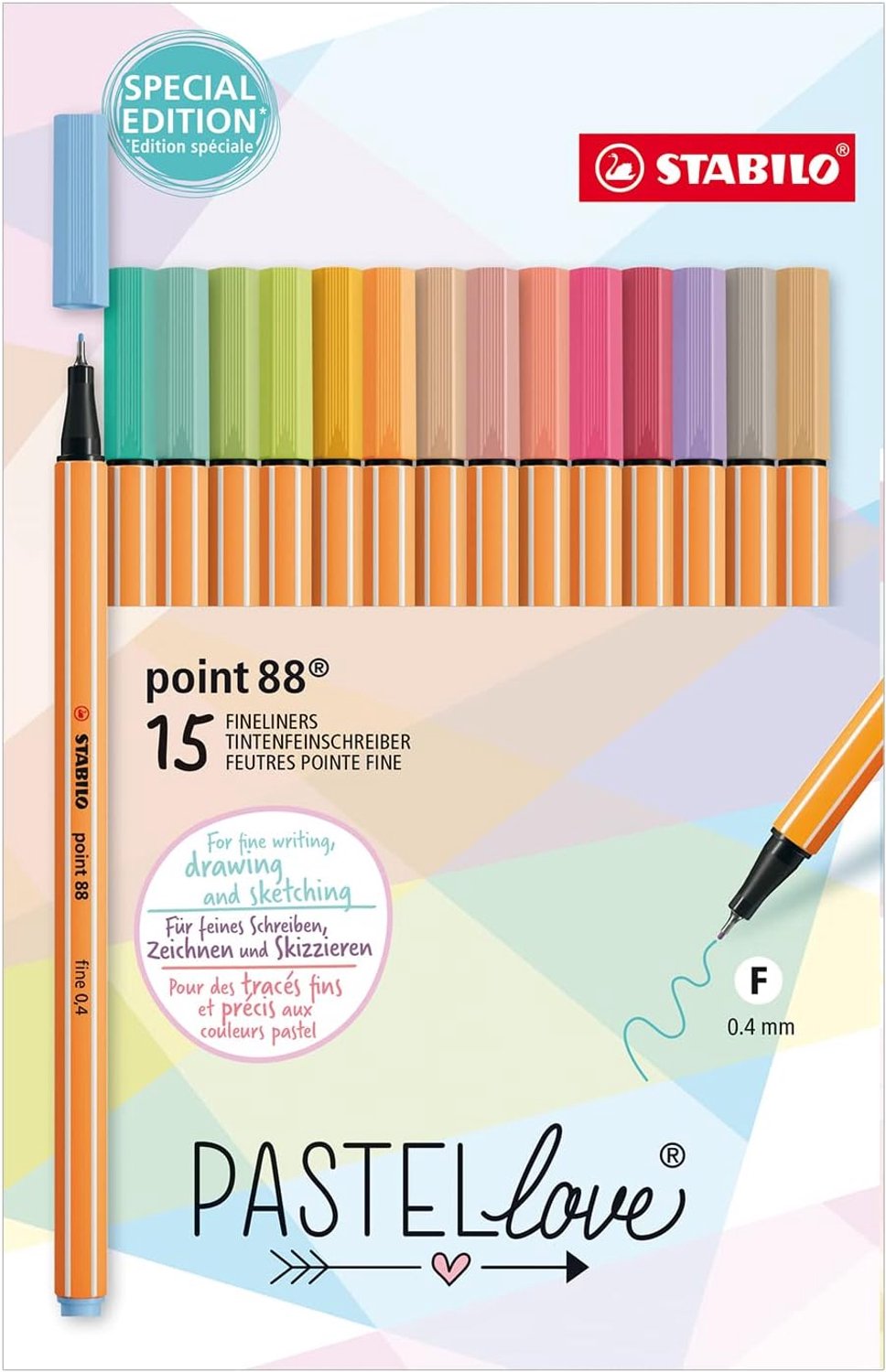 STABILO Point 88 Fineliner - 0.4mm - Diverse Kleuren