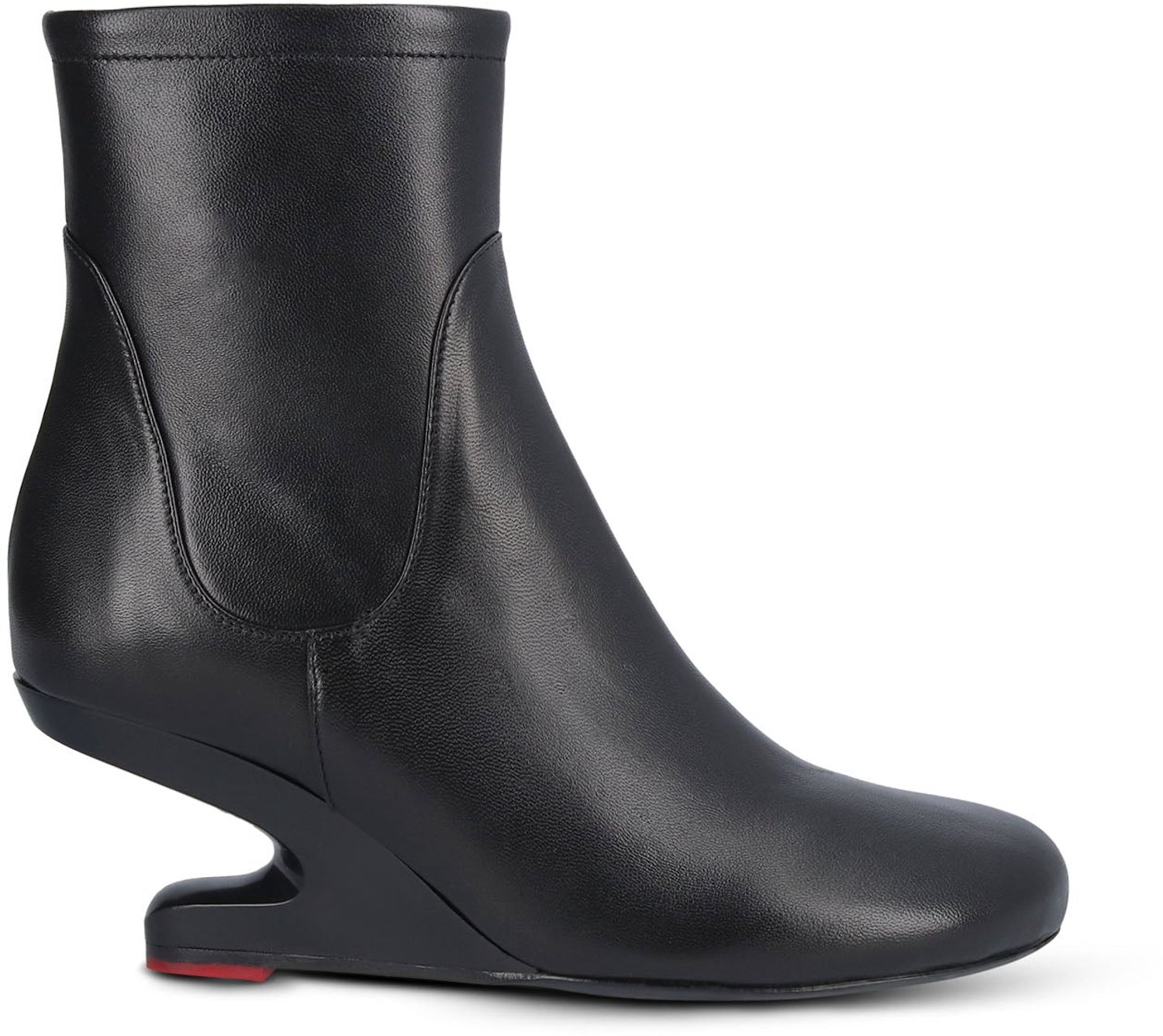 Jan Jansen - Floating Footscape Bootie - Dames - Enkellaarsjes - Zwart