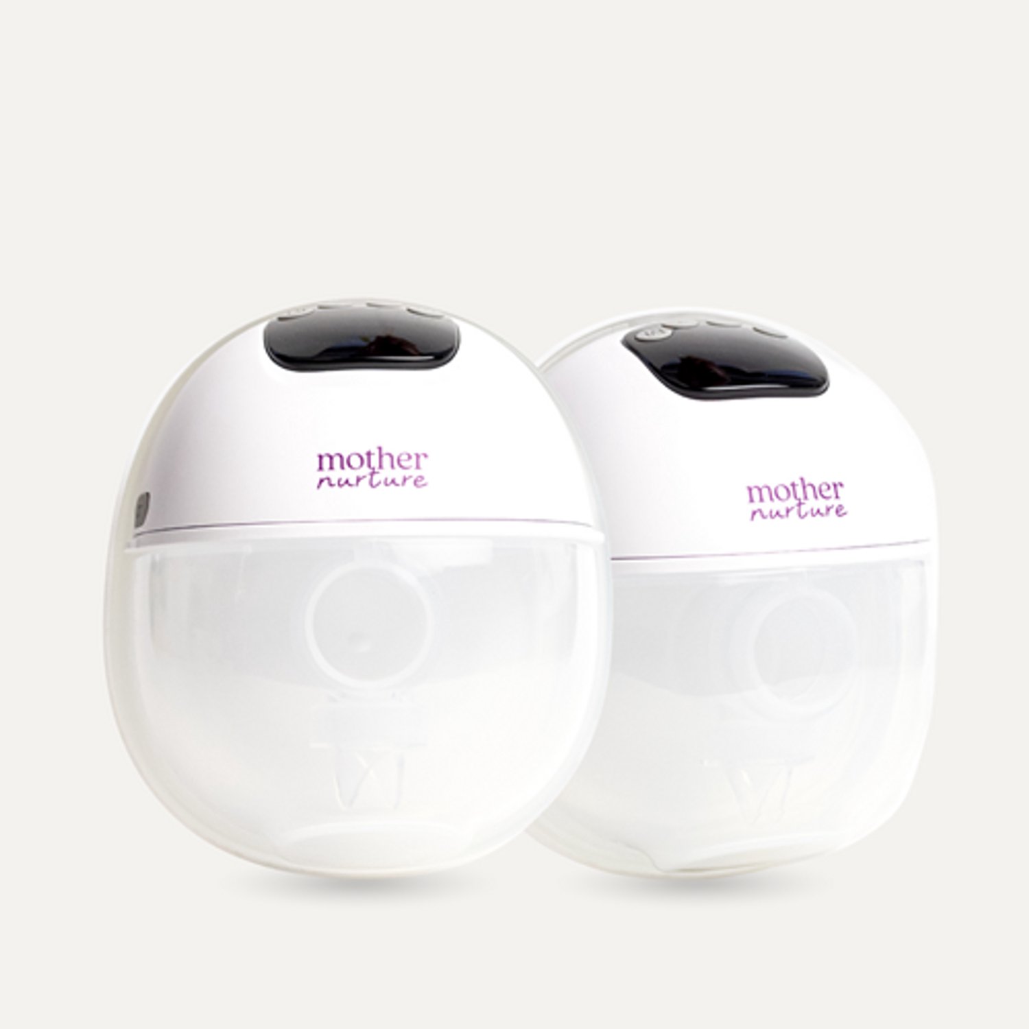 Dubbele Elektrische Draadloze Borstkolf Pro - Mother Nurture - Handsfree - 180 ml - Meerdere Modi & Instelbare Zuigkracht - 19, 21 en 24 mm - USB-C - Rechtopstaand