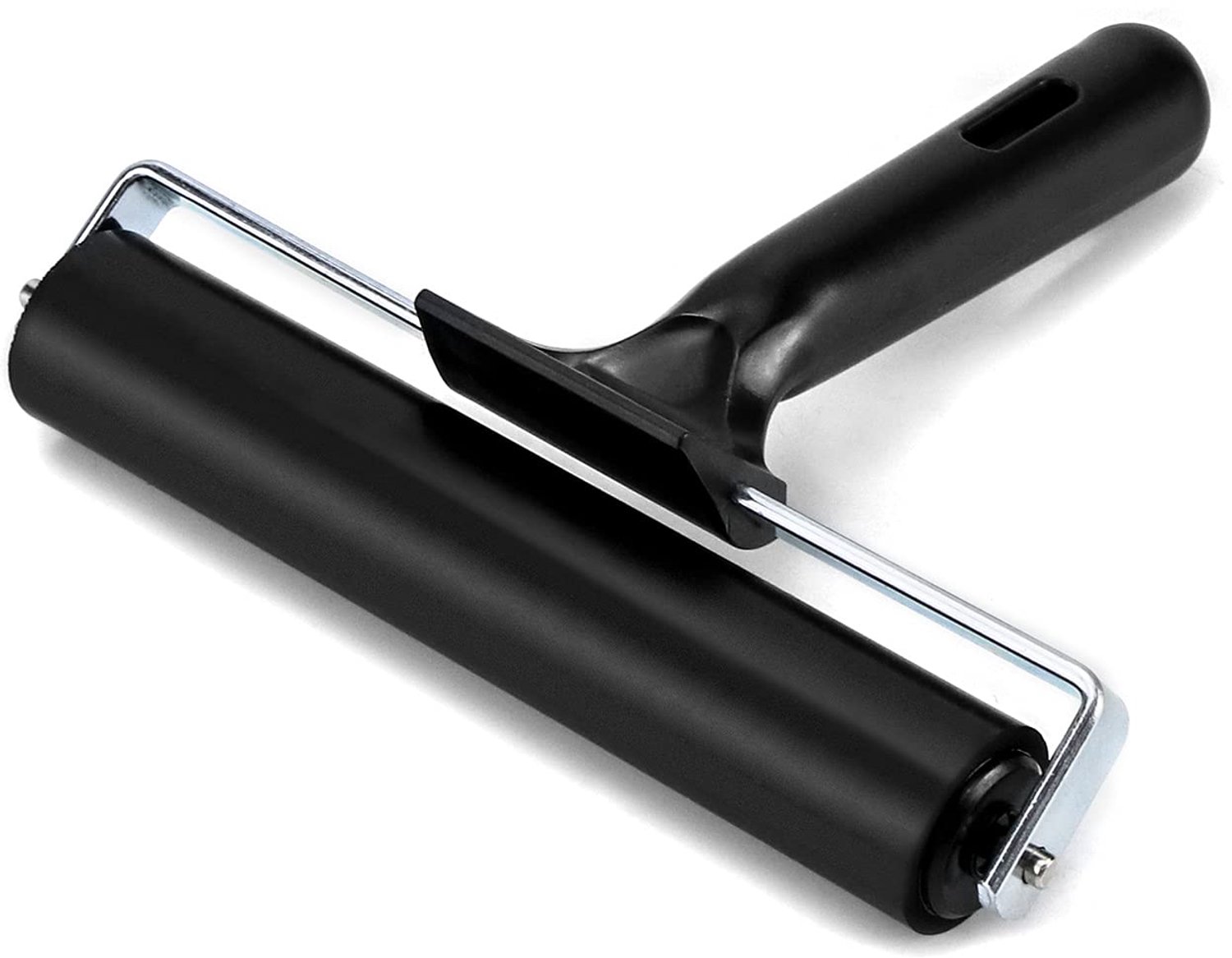 Rubber Lijmroller - Aandrukroller voor Knutselen en Behang