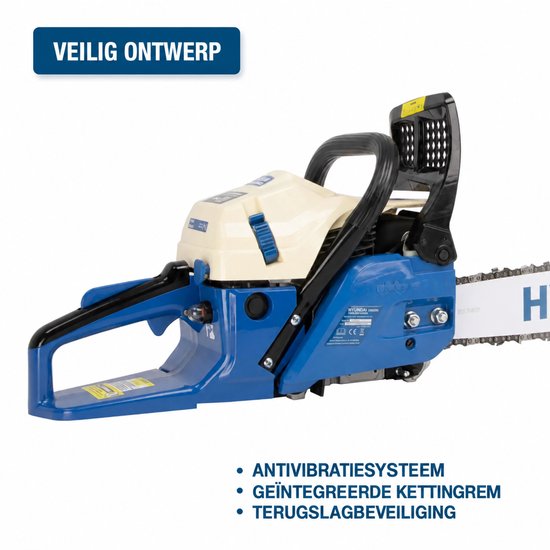 Hyundai CS6220G Benzine Kettingzaag 61,5 cc – 50 cm – 3,9 pk — afbeelding 4