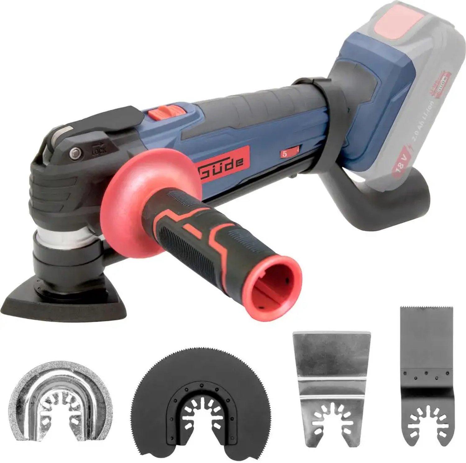 Güde MW 18-0 Accu Multitool 18 Volt zonder accu thumbnail 6