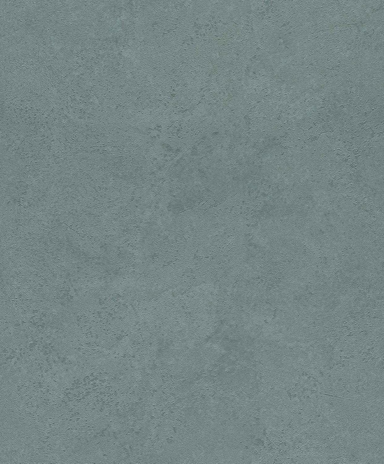 Rasch Vliesbehang 315172 - Groen Metaal Look Beton Structuur
