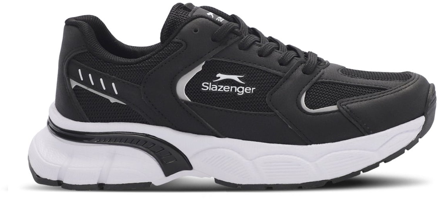 Slazenger Zex Dames Hardloopschoenen - Zwart / Wit