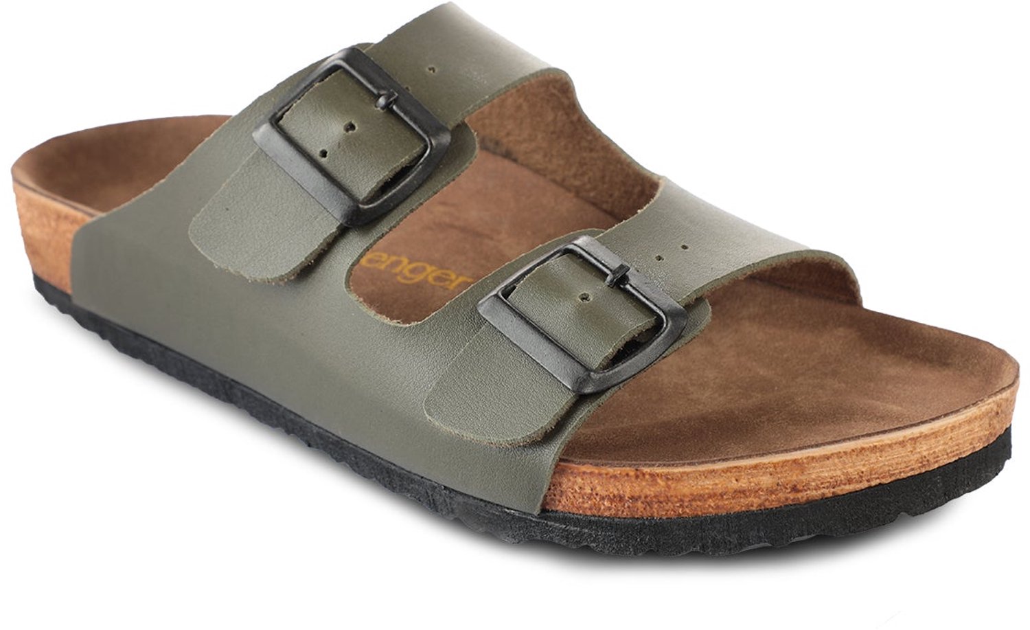 Slazenger Lens Heren Badslippers - Kaki