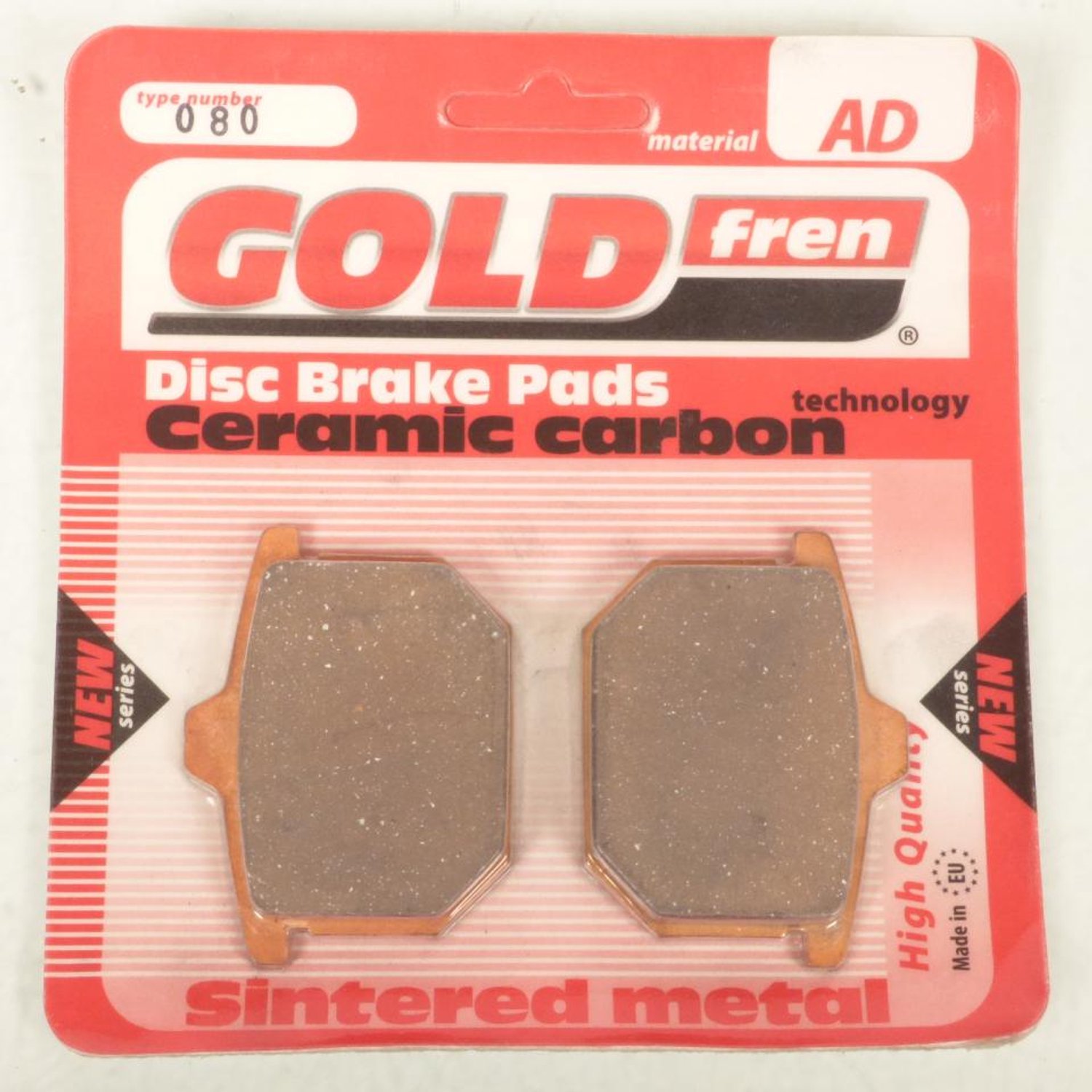 Remblokken Gold Fren voor Motor Honda 1000 GL Goldwing 1978 tot 1979 linksvoor/rechtsvoor / K3/KZ Nieuw