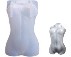 3D Mens & Dames Torso Siliconen Mal voor Kaarsen & Hars Gieter
