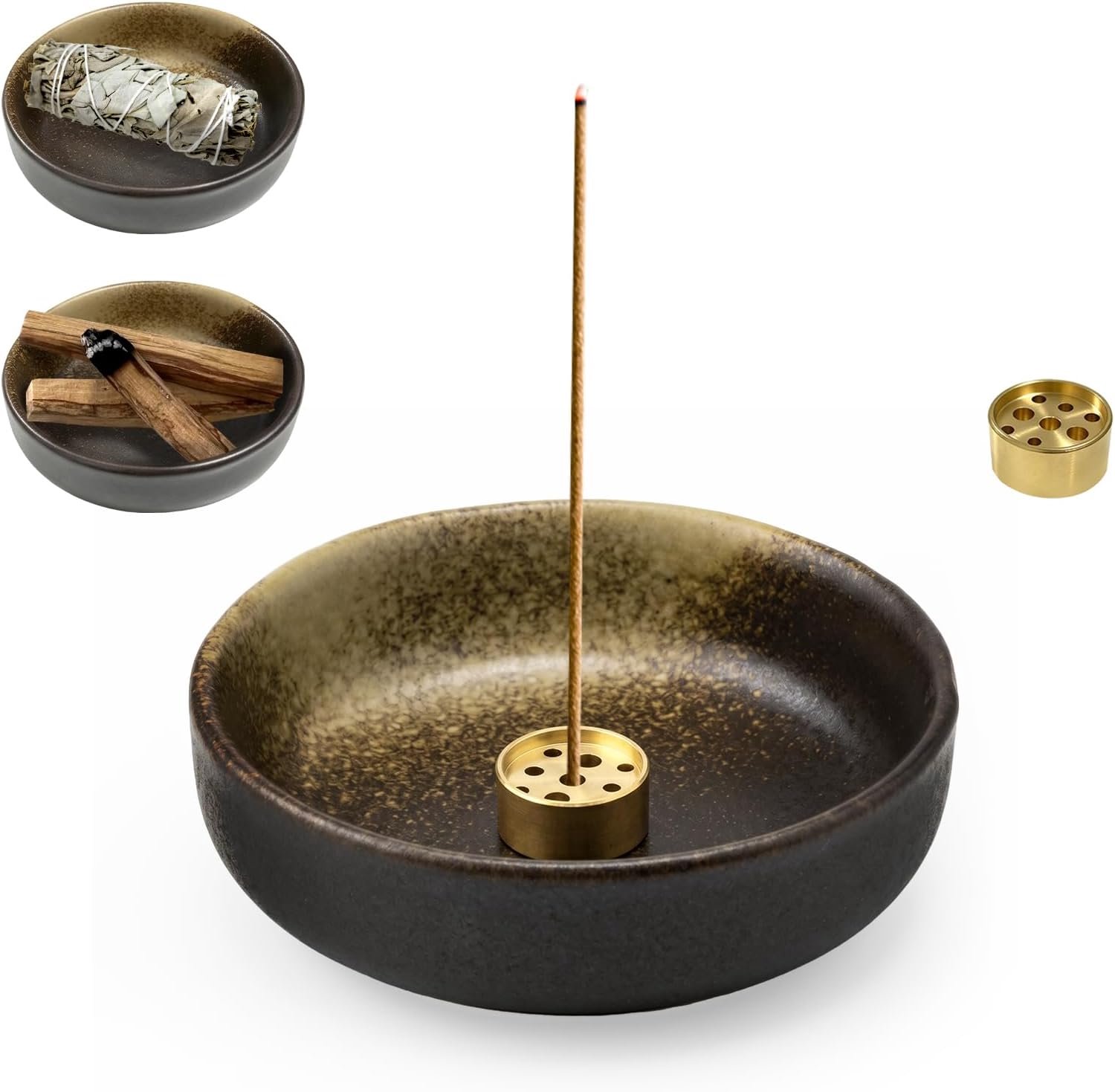Ceramic incense stick holder - Type A - keramiek - voor een ontspannende sfeer - Homevero