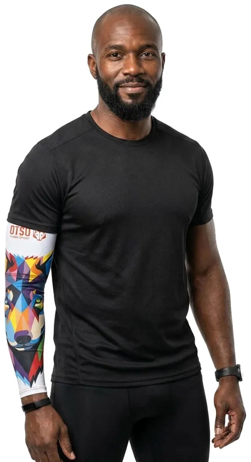Otso Ultralight Be A Wolf Armwarmers Veelkleurig M Man