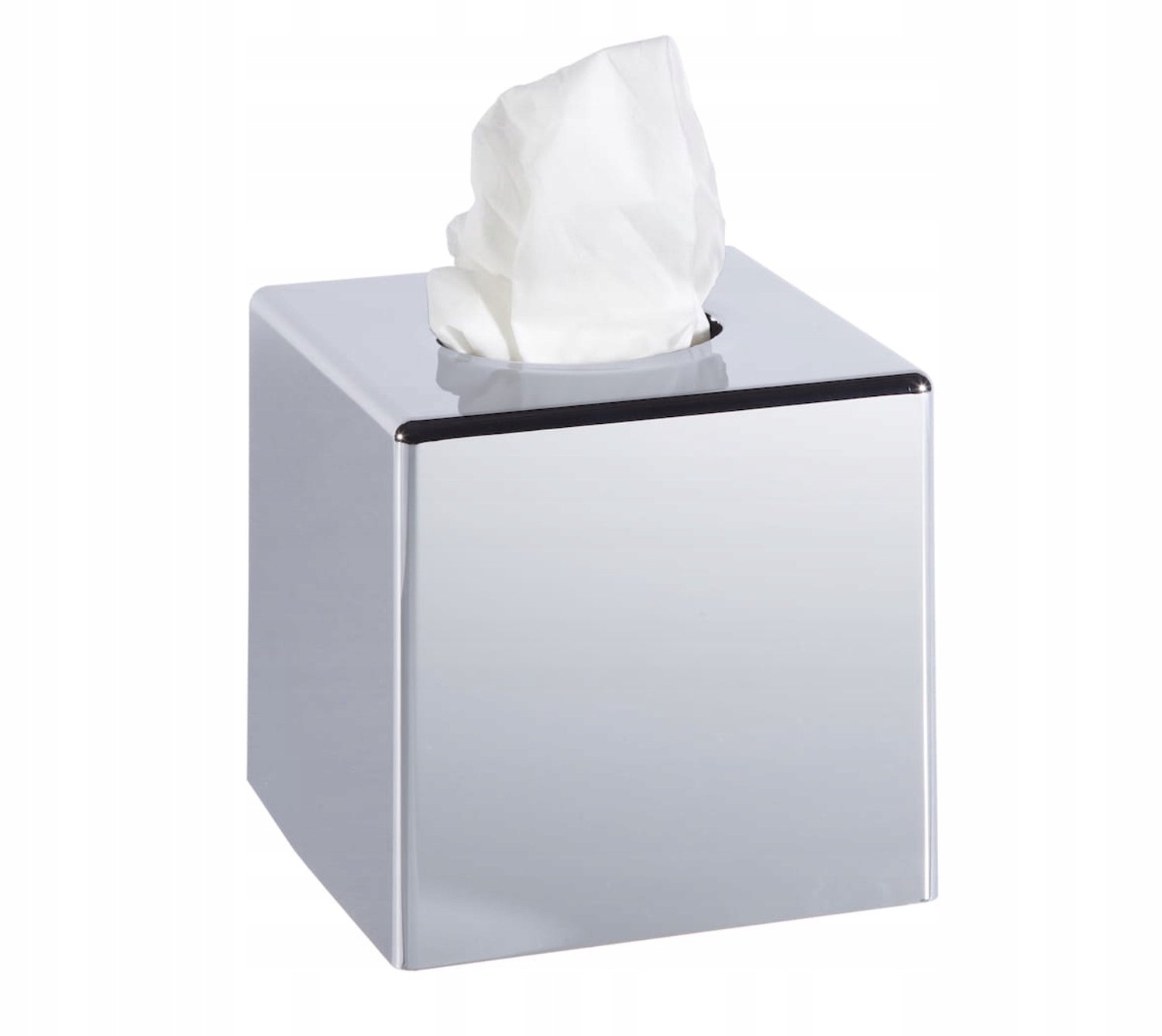 Chroom Tissue Dispenser Box - ABS - 13x13x13cm