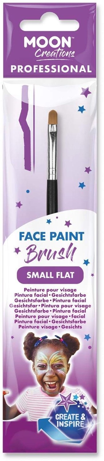 Professionele Face Paint Borstel - Klein en Plat