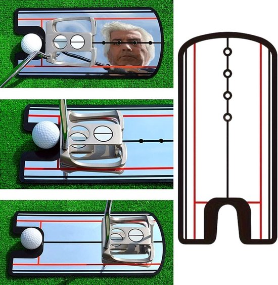 Golf Putting Trainer 30 x 14.5 cm - Spiegel Trainingstool voor Putten, Ideaal voor Beginners en Verbeter je Golftechniek met Putterlijn van GOLF — afbeelding 2