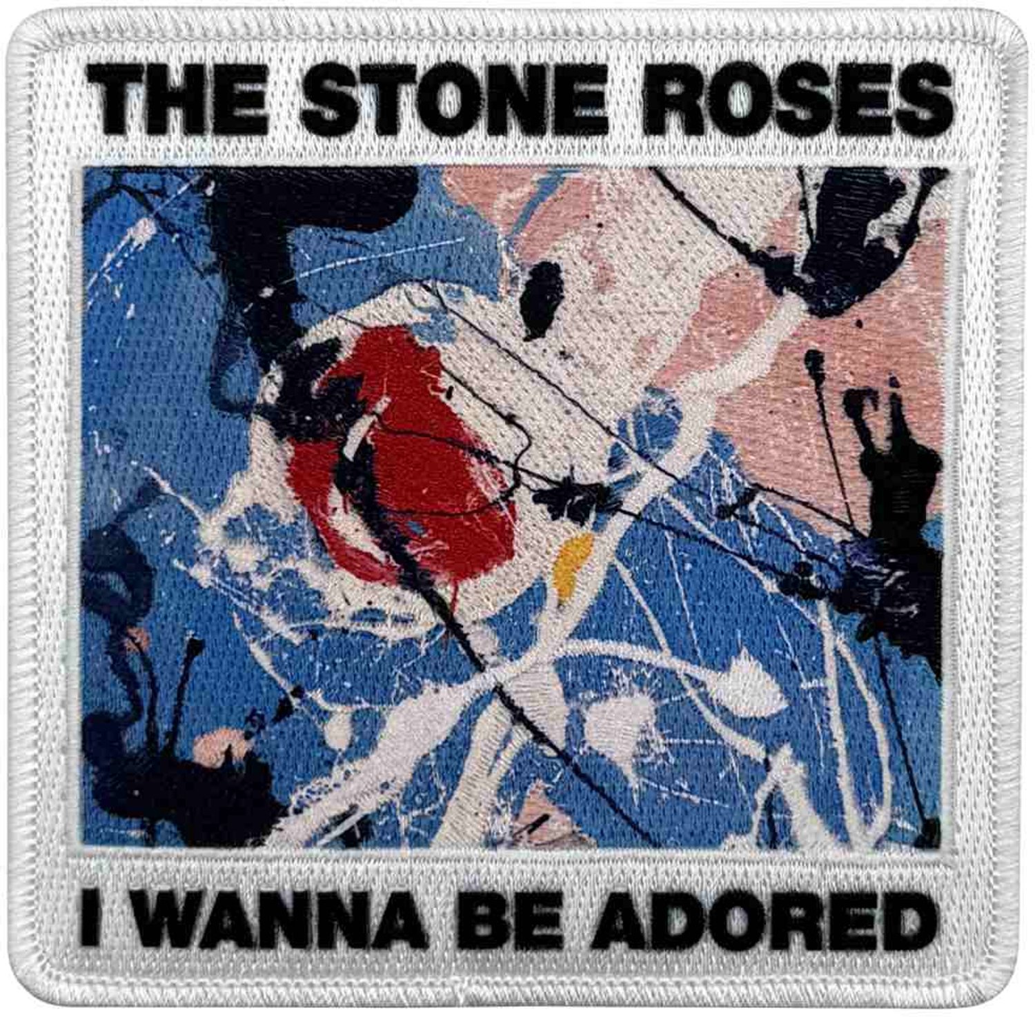 The Stone Roses - Adored Patch - Wit/Multicolours