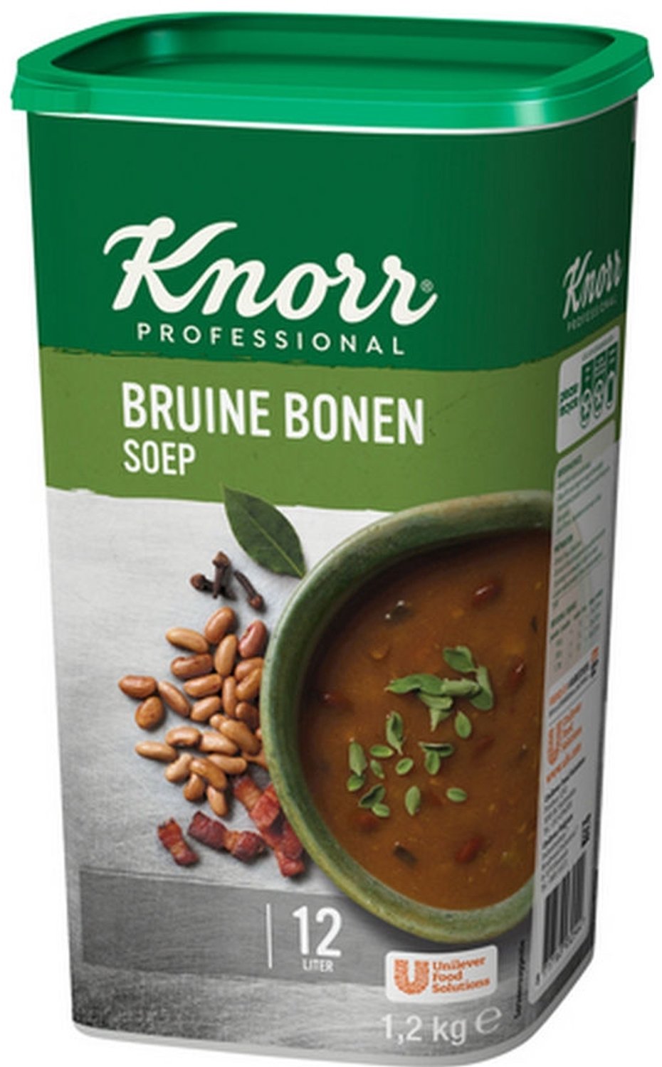 Knorr - Bruine Bonensoep - 12 liter - Omdoos 6x