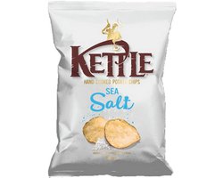 Kettle Chips | Sea Salt | 10 x 130 gram