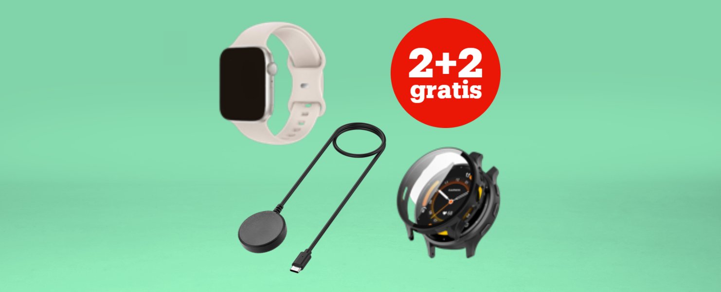 2+2 gratis (kies & mix)