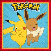 Vegaoo - 20 Pokémon Next Generation servetten 33 x 33 cm