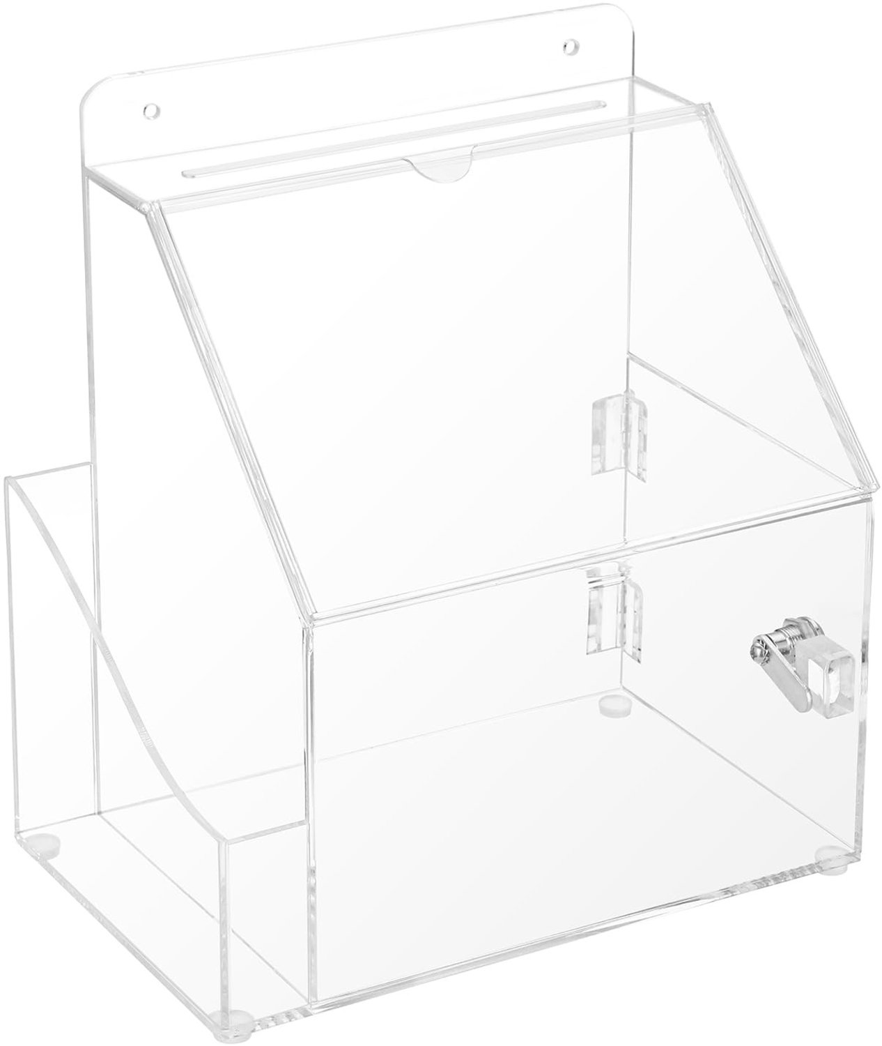 Transparante Suggestiebox van Acryl met Slot