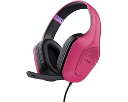 Trust GXT 415P Zirox - Gaming Headset - Bedraad - 50mm Drivers - Over-ear - Roze